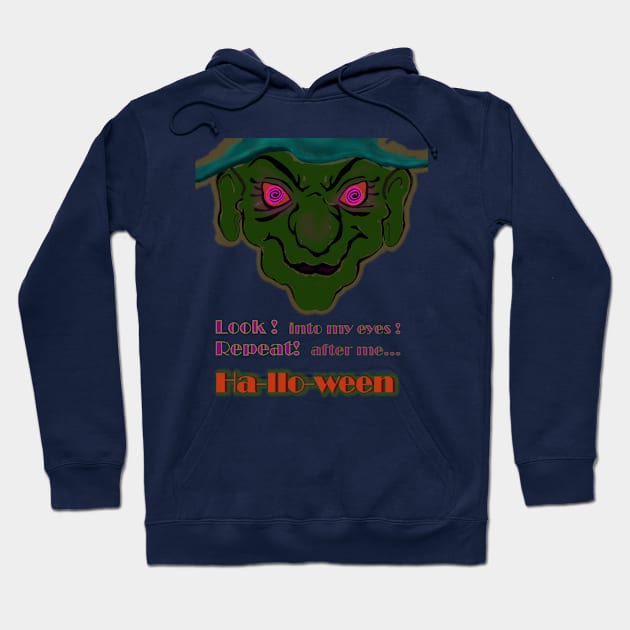 Green Goblin Halloween Spell Hoodie by VarietyStarDesigns